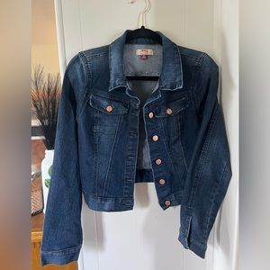 Lei Semi-Crop Denim Jacket | Size M